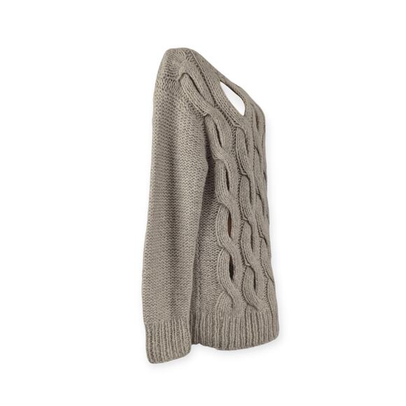 Markus Lupfer Alpaca Merino Blend Oversized Sweater with saucy cutouts - Picture 5 of 8